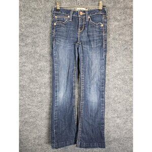 Ariat R.E.A.L Trouser Maggie Jeans Womens 22 Nightshade Wide Leg Denim Western